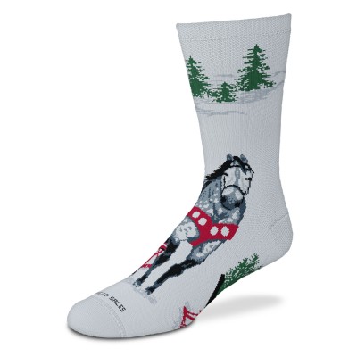 GT Reid Winter Sleigh Dapple Grey Socks