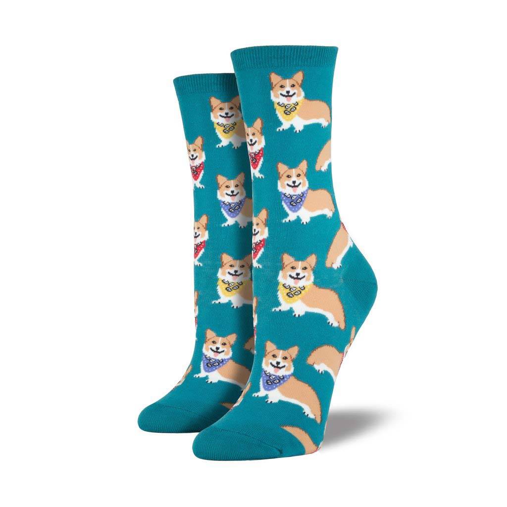 Corgi Bandana Socks