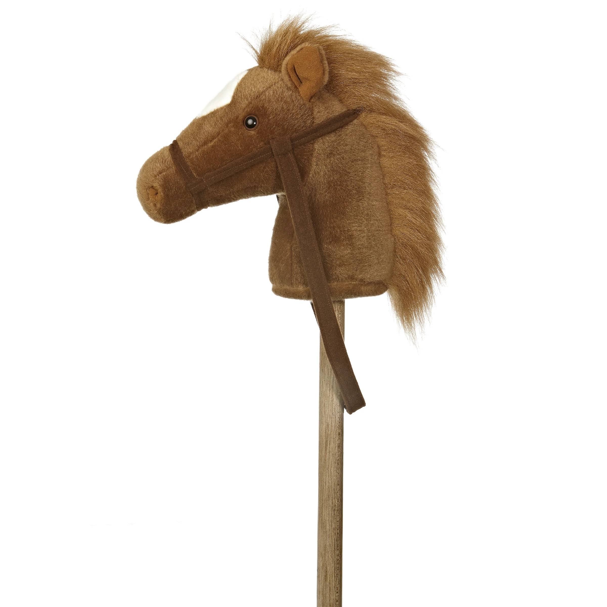 Plush Stick Horse with Sound