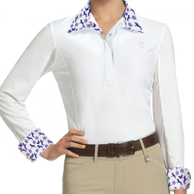 4-334961 Romfh Ladies Lindsay Long Sleeve Show Shirt sku 4-334961