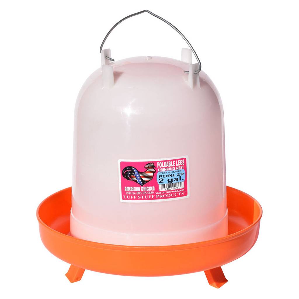 Tuff Stuff Poultry Drinker Nest With Folding Legs