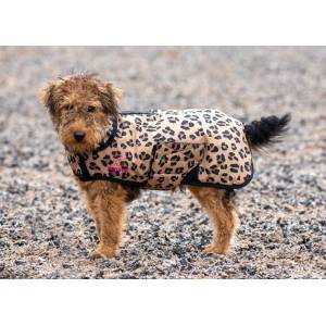 Shires Digby & Fox Leopard Print Dog Coat