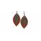 Montana SilversmithsNatured Feather Soft Leather Earrings