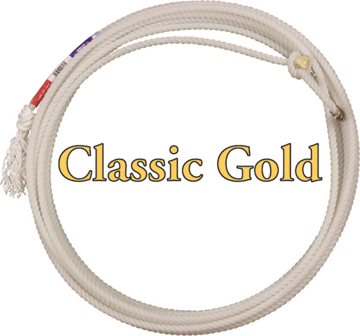 Classic Rope Gold Left-Hand 35-Foot Team Rope