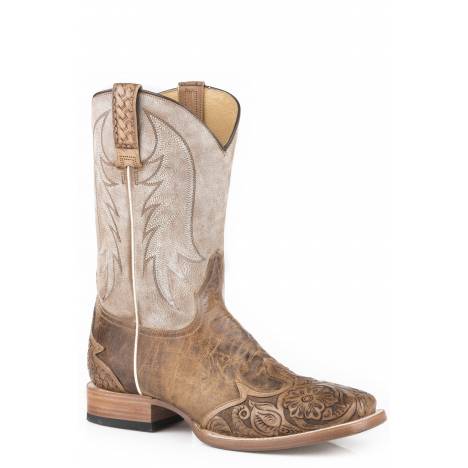 Stetson Mens Diego Square Toe TRU-X Insole Boots