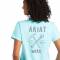 Ariat Ladies Rebar Cotton Strong Wrench Graphic T-Shirt