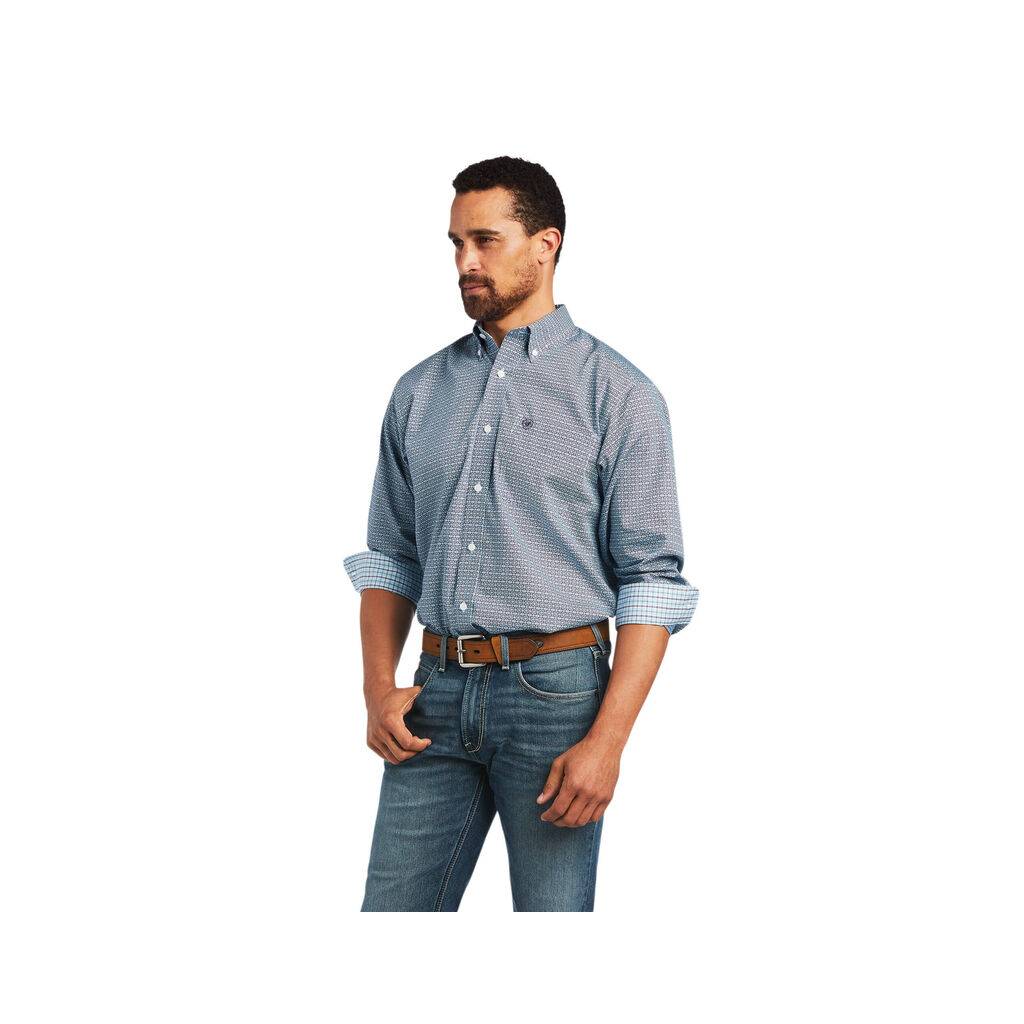 Ariat Mens Wrinkle Free Yoel Classic Fit Shirt