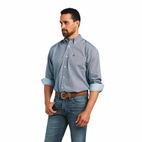 Ariat Mens Wrinkle Free Yoel Classic Fit Shirt