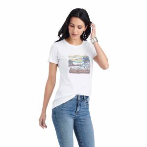 Ariat Ladies Monument Sunset Tee Shirt