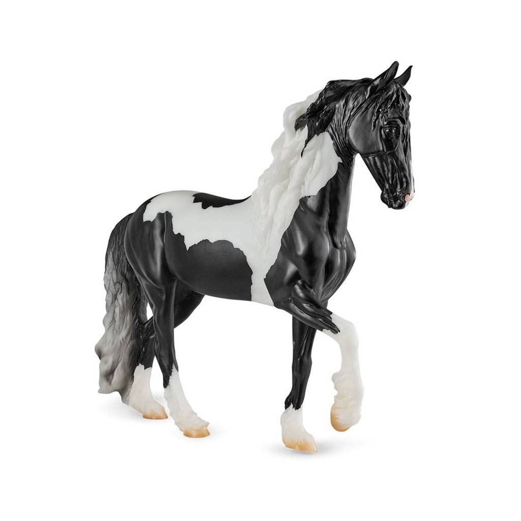 Breyer Battlefield Angel HP "Ezra - Pinto Friesian Sporthorse"