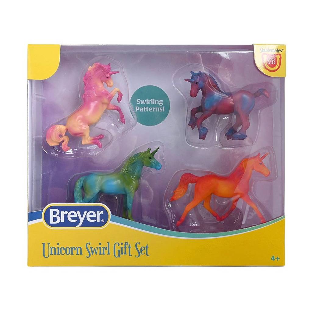 Breyer Unicorn Swirl Gift Set