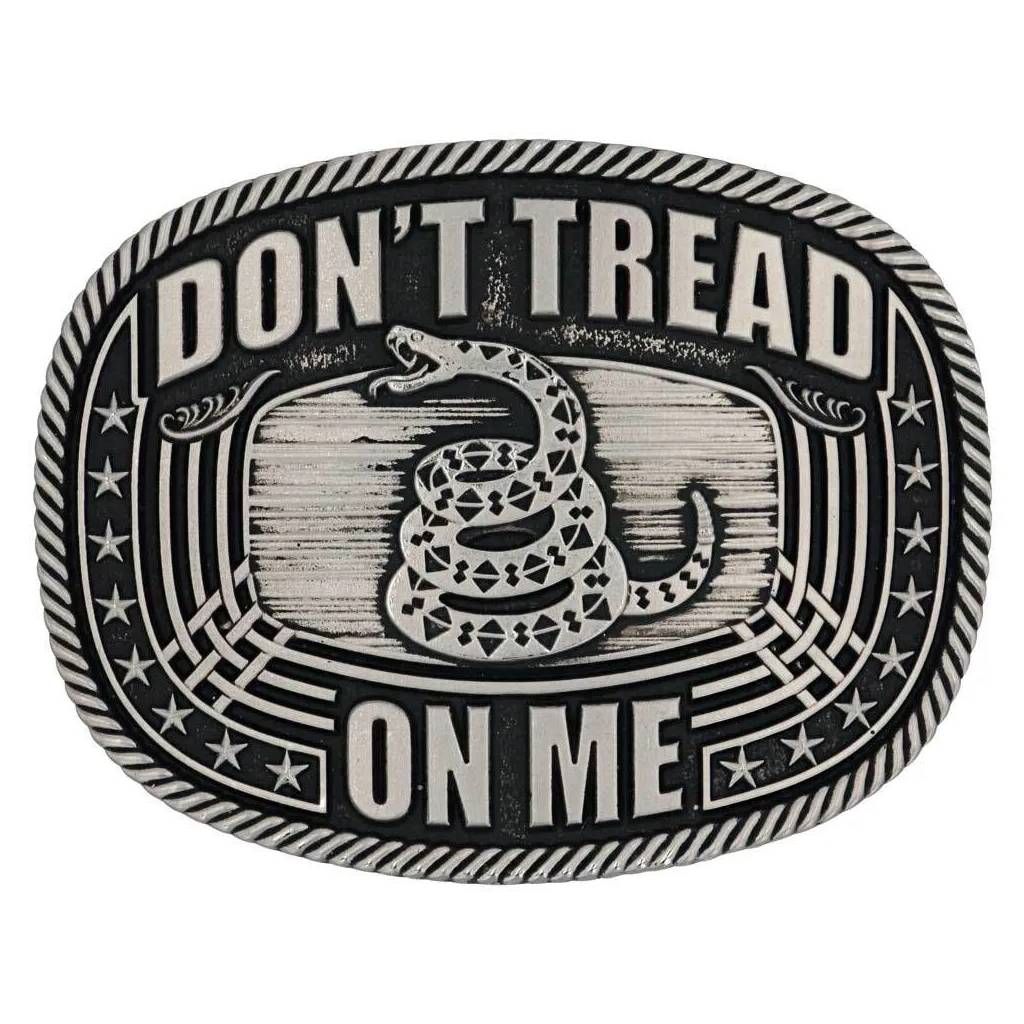 Montana Silversmiths Don't Tread On Me Roped Attitude Buckle