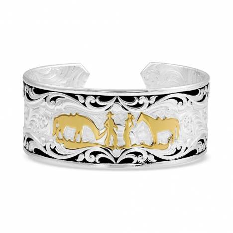 Montana Silversmiths Between Friends Cuff Bracelet