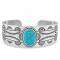Montana Silversmiths Into the Blue Turquoise Cuff Bracelet