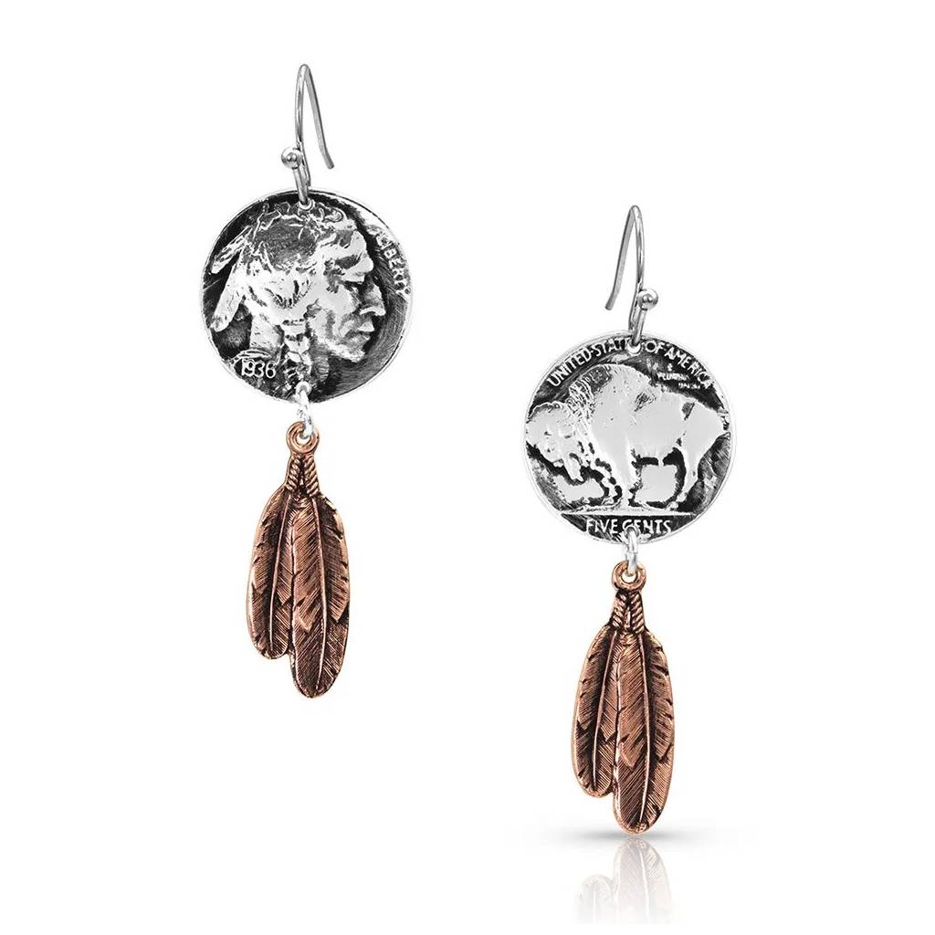 Montana Silversmiths Roam Free Earrings