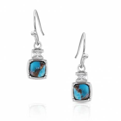 Montana Silversmiths Golden Rush Turquoise Earrings