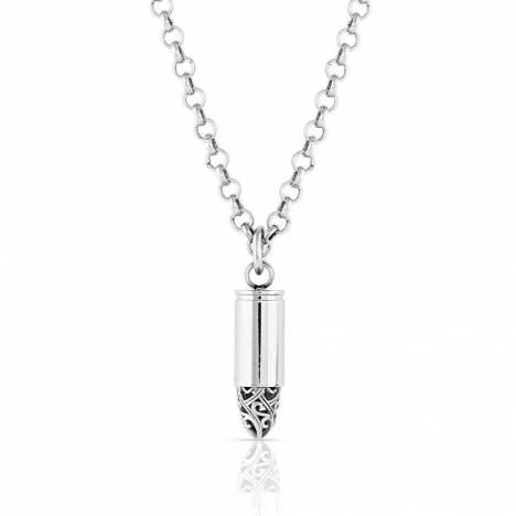 Montana Silversmiths One Filigree Shot Bullet Necklace