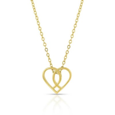 Montana Silversmiths Connected Faith Heart Necklace