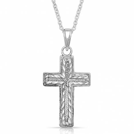 Montana Silversmiths Captured In Faith Cross Necklace