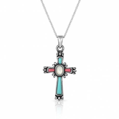 Montana Silversmiths Faith Beaming Cross Necklace