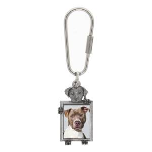 1928 Jewelry Pit Bull Dog Key Chain