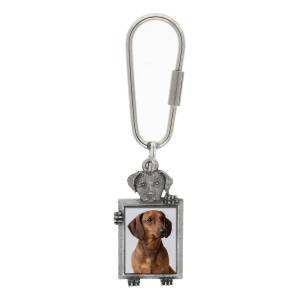 1928 Jewelry Dachshund Dog Key Chain