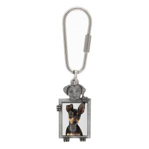 1928 Jewelry Miniature Pinscher Dog Key Chain