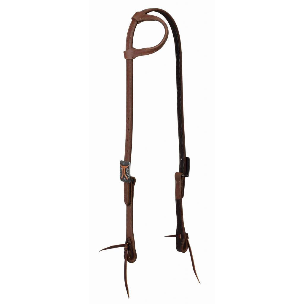 Weaver Smarty X Synergy Sliding Ear Headstall with Designer Hardware