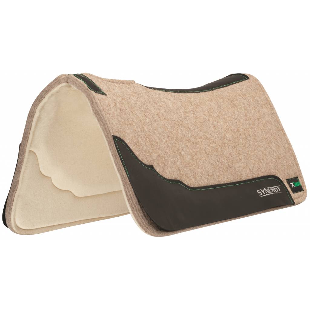 Weaver Smarty X Synergy Contoured F10 Virgin Merino Wool Felt Performance Saddle Pad