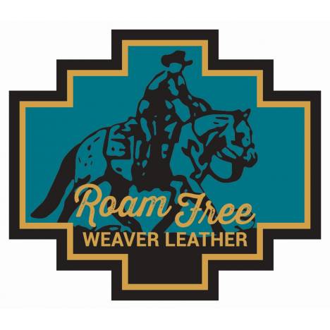 Weaver Leather Roam Free Sticker