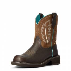 Ariat Ladies Fatbaby Heritage Feather II Western Boots