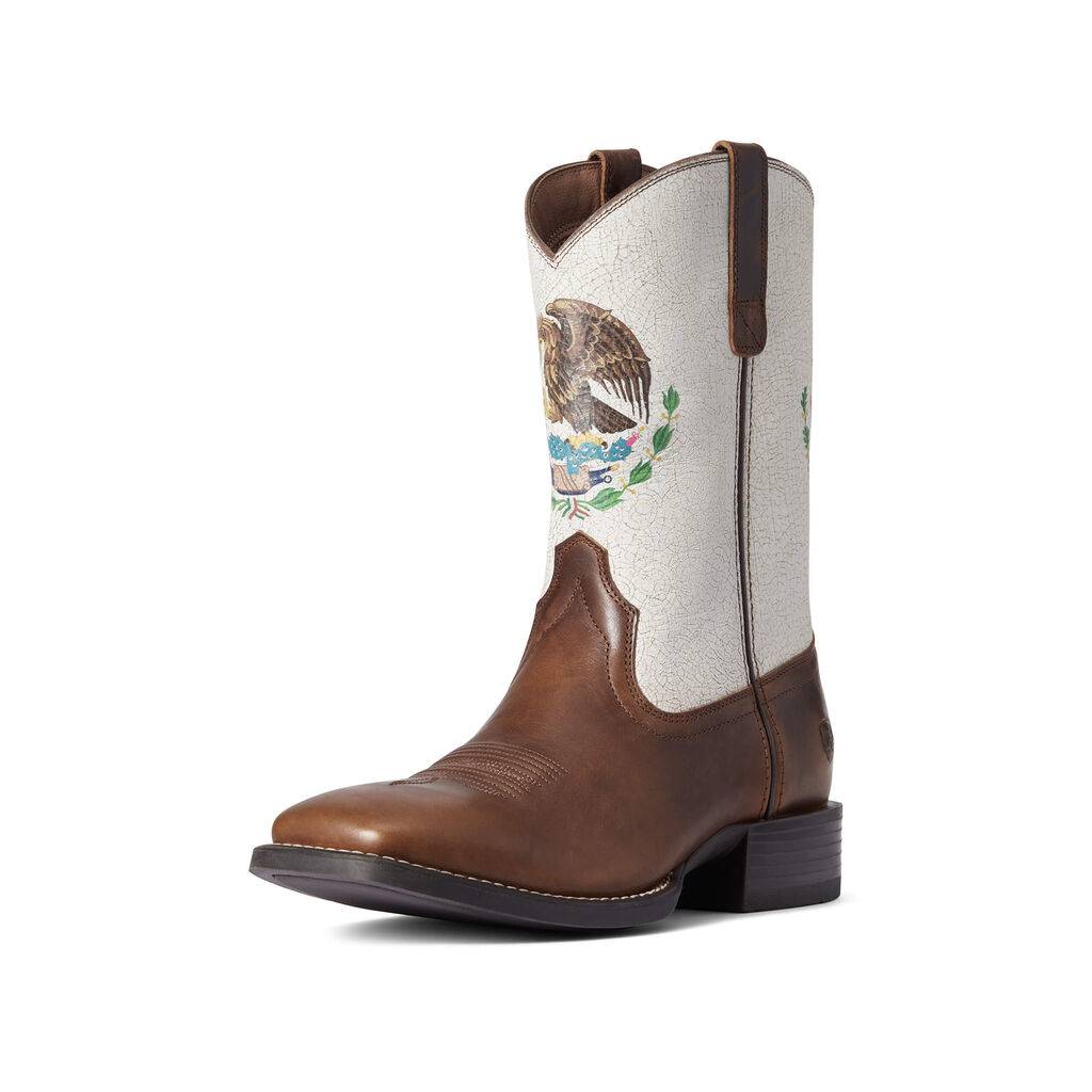 Ariat Mens Sport Orgullo Mexicano Western Boots