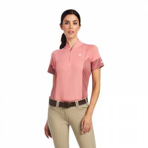 Ariat Ladies Cambria Jersey 1/4 Zip Baselayer Shirt