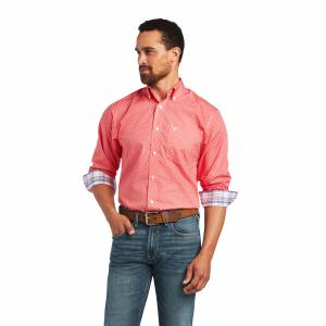Wrinkle Free Nathan Fitted Shirt