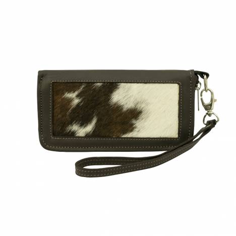 American West Ladies Cowtown Zip-Around Wallet