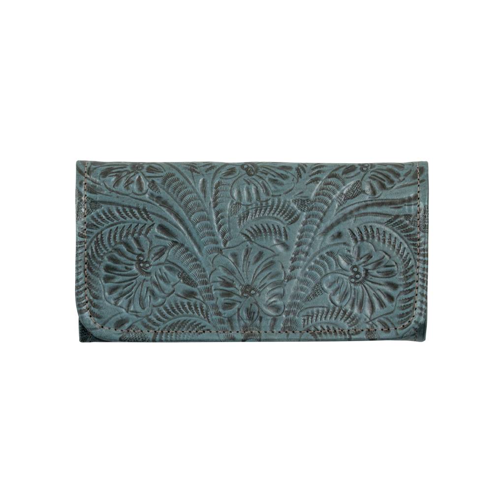 American West Ladies Tri-Fold Wallet