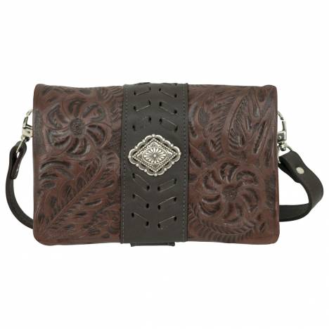 American West Large Grab-And-Go Foldover Crossbody Bag