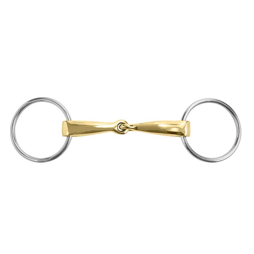 M. Toulouse Sanft Curved Mouth 18mm Loose Ring Snaffle Bit