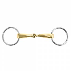 M. Toulouse Sanft Curved Mouth 18mm Loose Ring Snaffle Bit