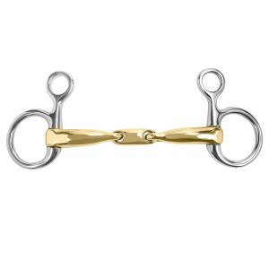M. Toulouse Sanft Curved Mouth 16mm Baucher Snaffle Bit with Lozenge
