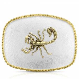 Montana Silversmiths Rippling Waters Scorpion Belt Buckle