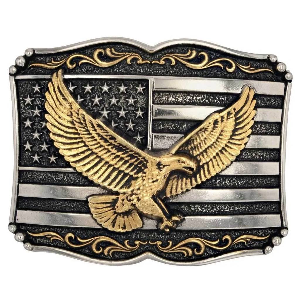 Montana Silversmiths Soaring Liberty Attitude Buckle