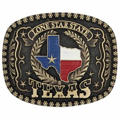 Montana Silversmiths Lonestar Heritage Attitude Buckle