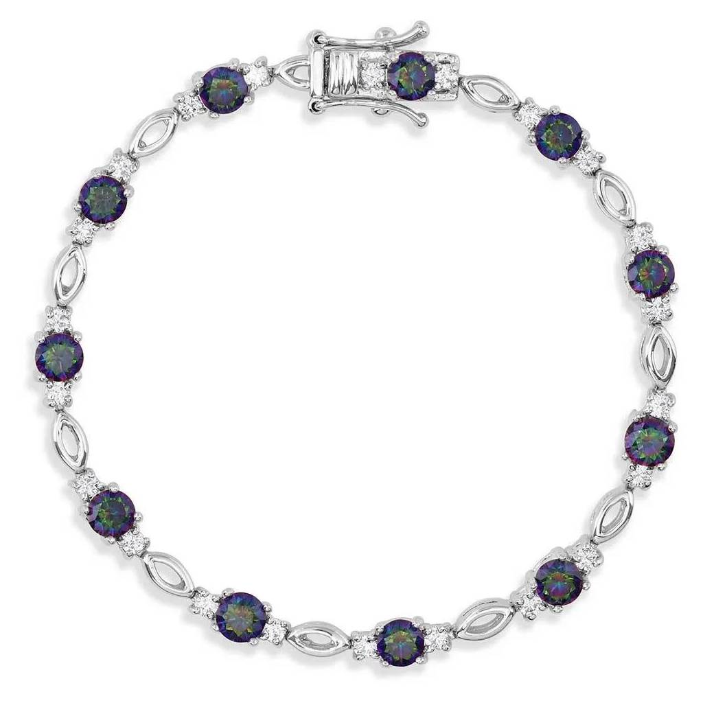 Montana Silversmiths Northern Lights Skip Stone Bracelet