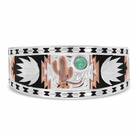 Montana Silversmiths Desert Serenade Cactus Cuff Bracelet