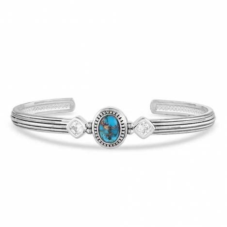 Montana Silversmiths Open Night Sky Turquoise Cuff Bracelet