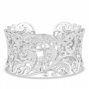 Montana Silversmiths Princess Frost Cuff Bracelet
