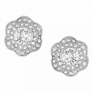 Montana Silversmiths Petals in the Moonlight Crystal Earrings