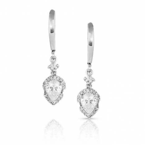 Montana Silversmiths Poised Perfection Crystal Earrings