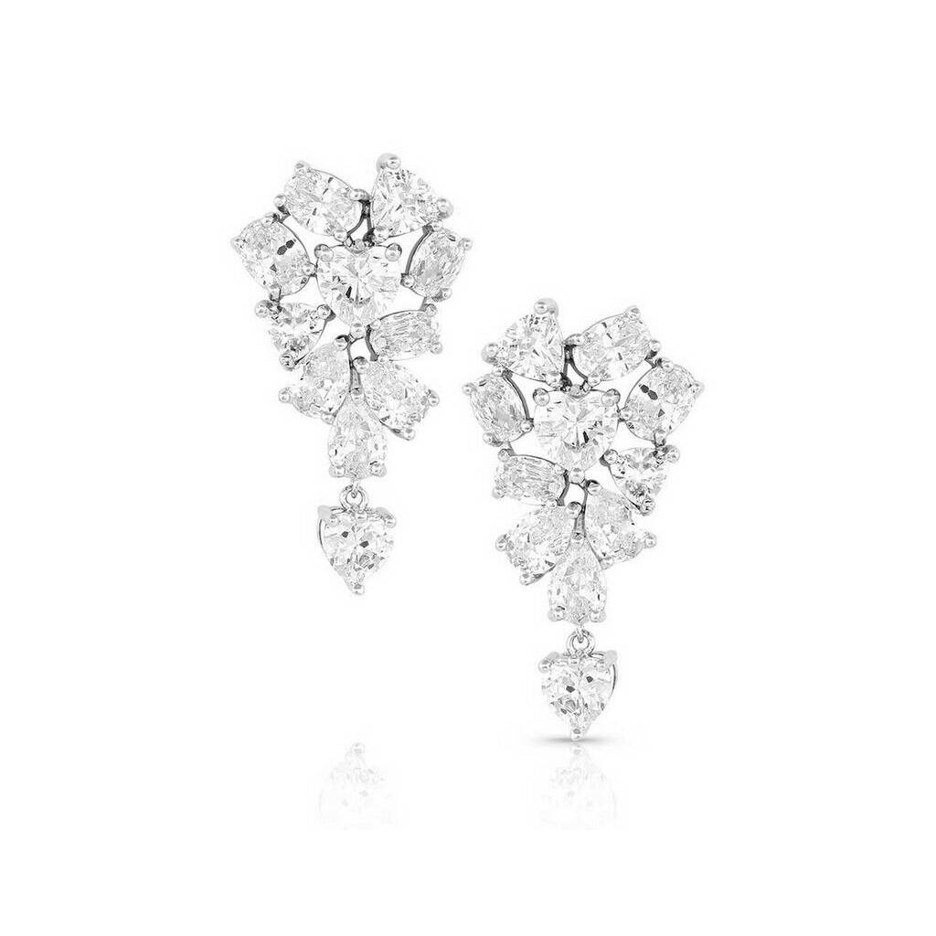 Montana Silversmiths Rock The Night Crystal Earrings